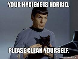 Hygiene Star Trek Graphic