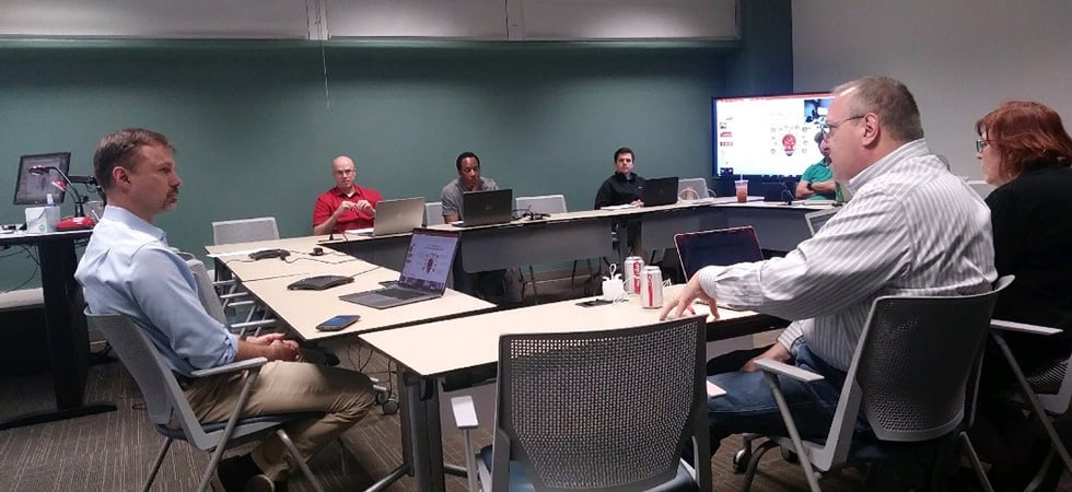 Classroom at the University of Texas at Austin's Center for Identity