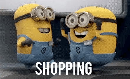 Minions excited about shopping-1