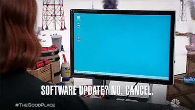 bad timing computer update