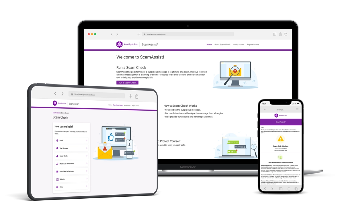 Amethyst ScamAssist Device Group hires